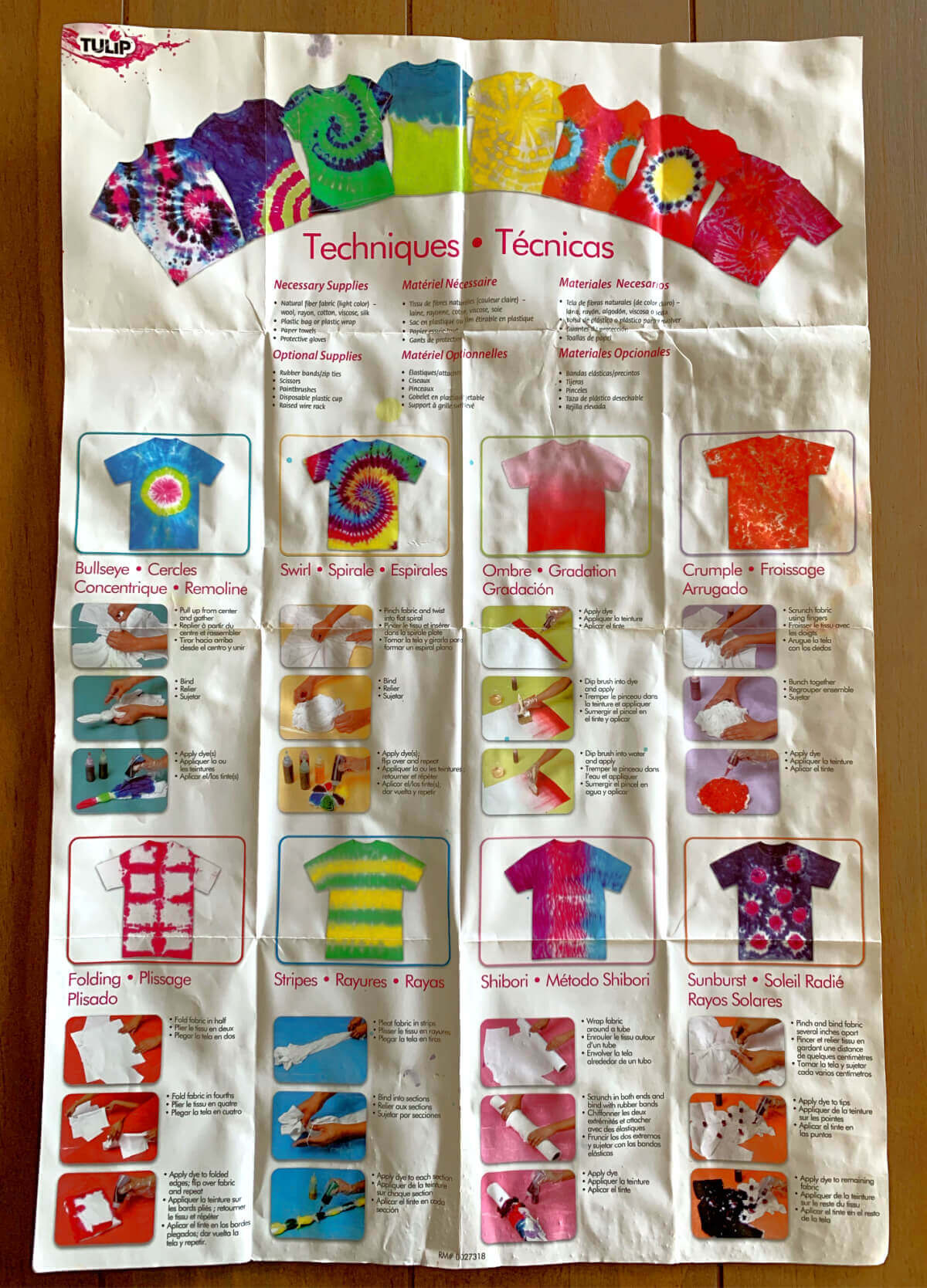 Easy Diy Tie Dye Tutorial - Instructions With Pictures ⋆ Love Our intended for Printable Tie Dye Pattern Instructions