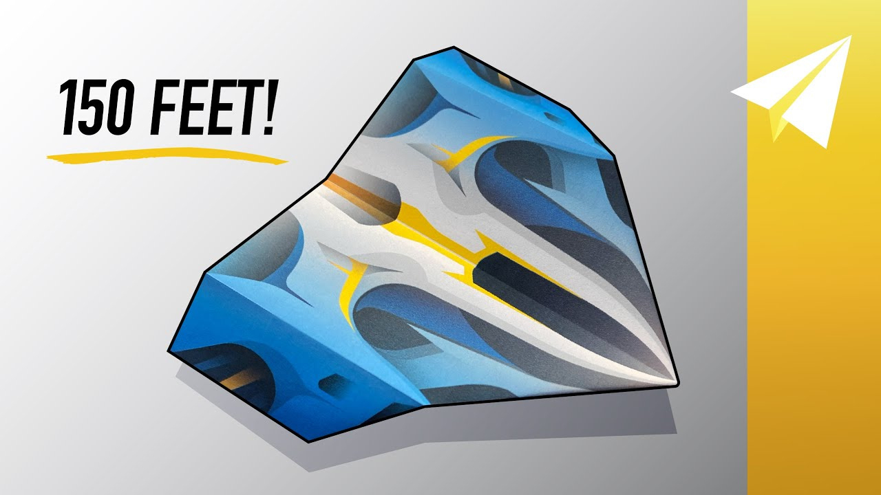 Easy Paper Airplane That Flies Over 150 Feet! — Free Template — How To Make Astral regarding Foldable Flight Free Templates