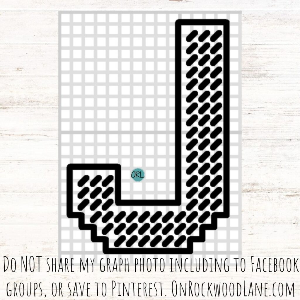 Easy Plastic Canvas Alphabet – Free Pattern pertaining to Free Printable Plastic Canvas Alphabet Patterns