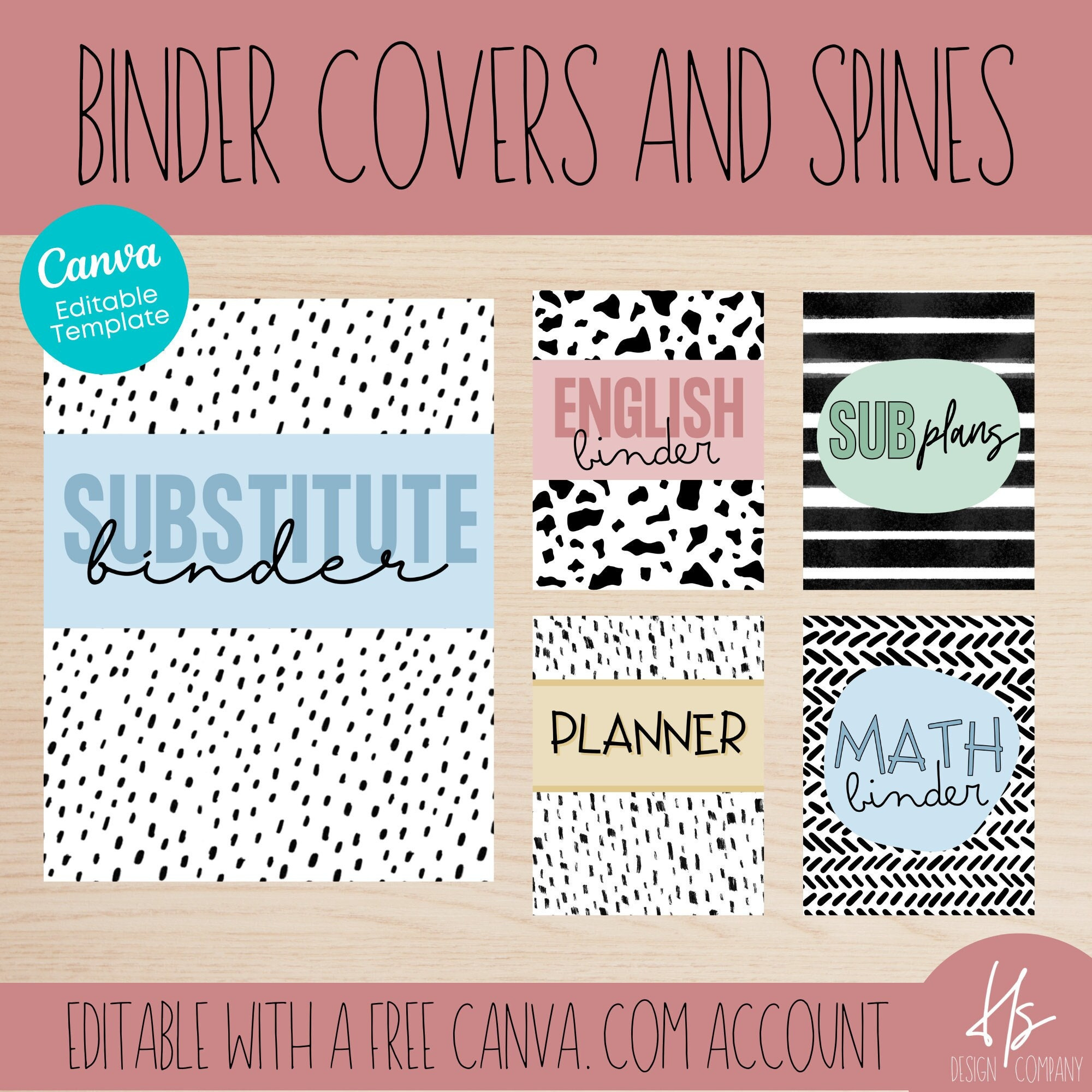 Editable Colorful Binder Covers &amp;amp; Spines | Printable Binder Covers within Free Editable Printable Binder Covers and Spines