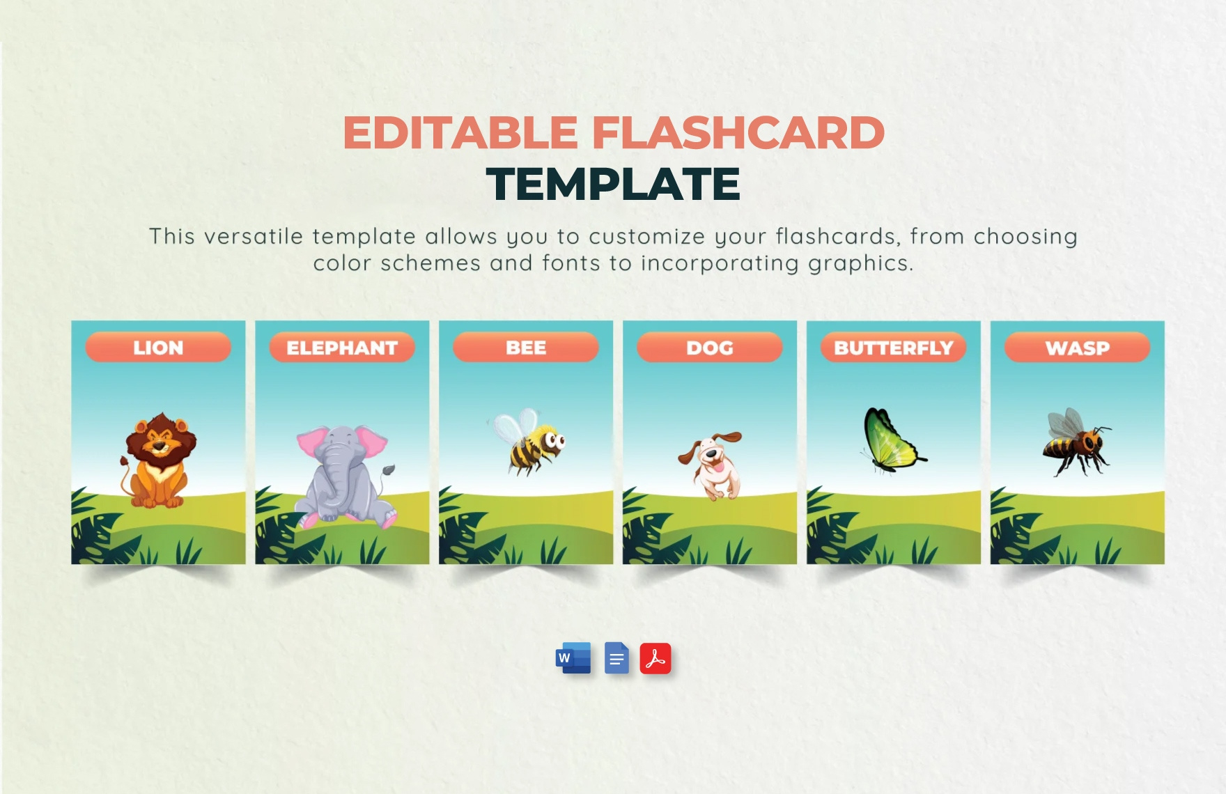 Editable Flashcard Template In Word, Google Docs, Pdf - Download with regard to Free Flashcard Templates Microsoft Word