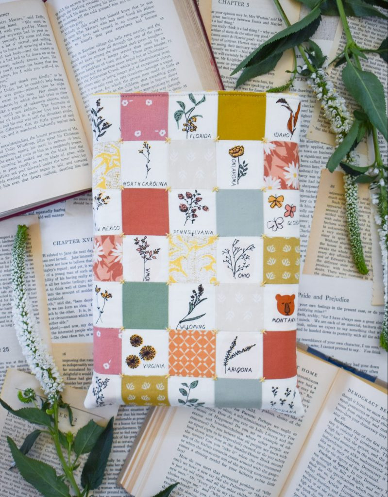 Elsinore Book Sleeve Free Quilting Pattern – The Wannabe Grandma for Free Printable Book Sleeve Pattern
