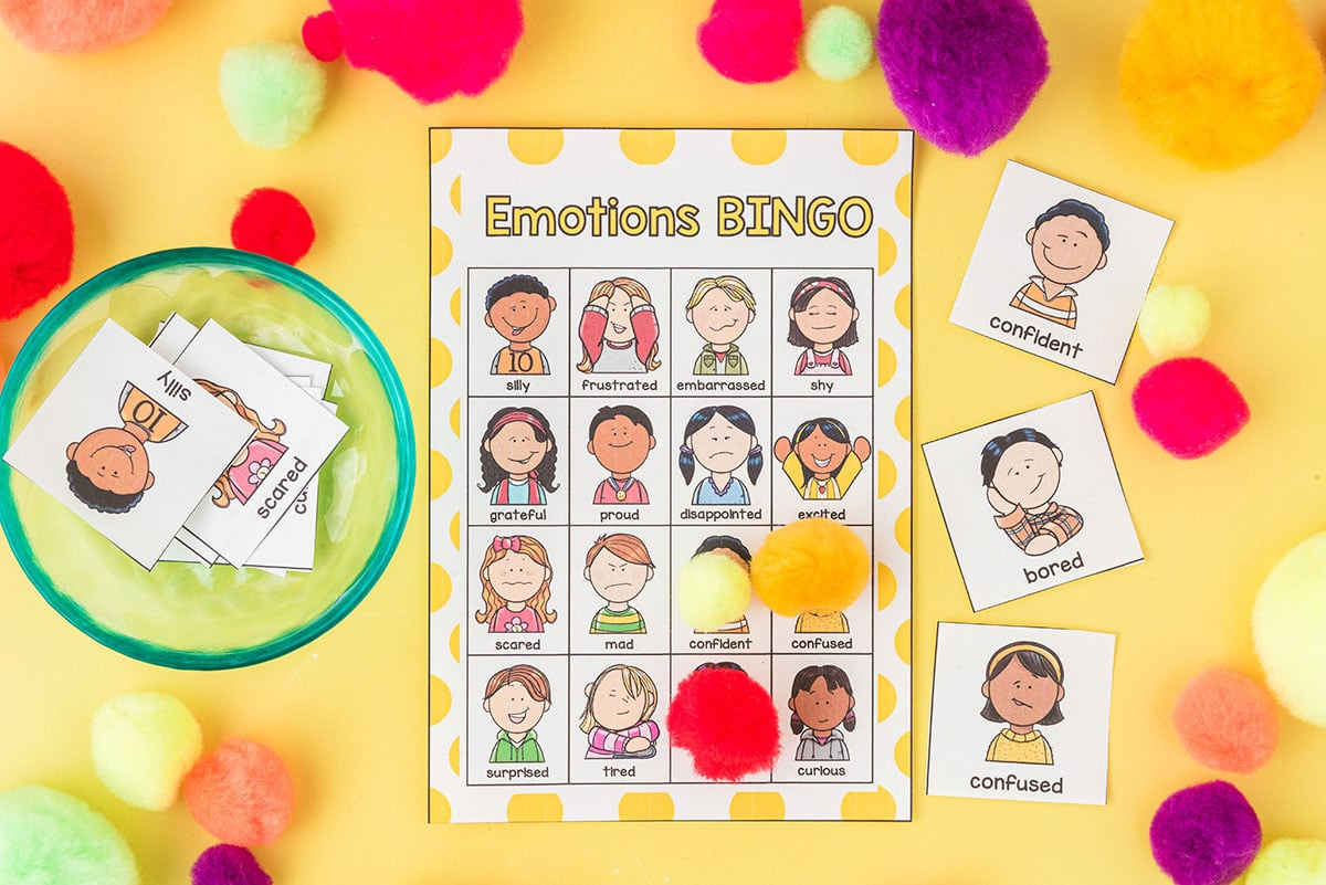 Emotions Bingo (Free Printables) - The Best Ideas For Kids with regard to Emotions Bingo Free Printable