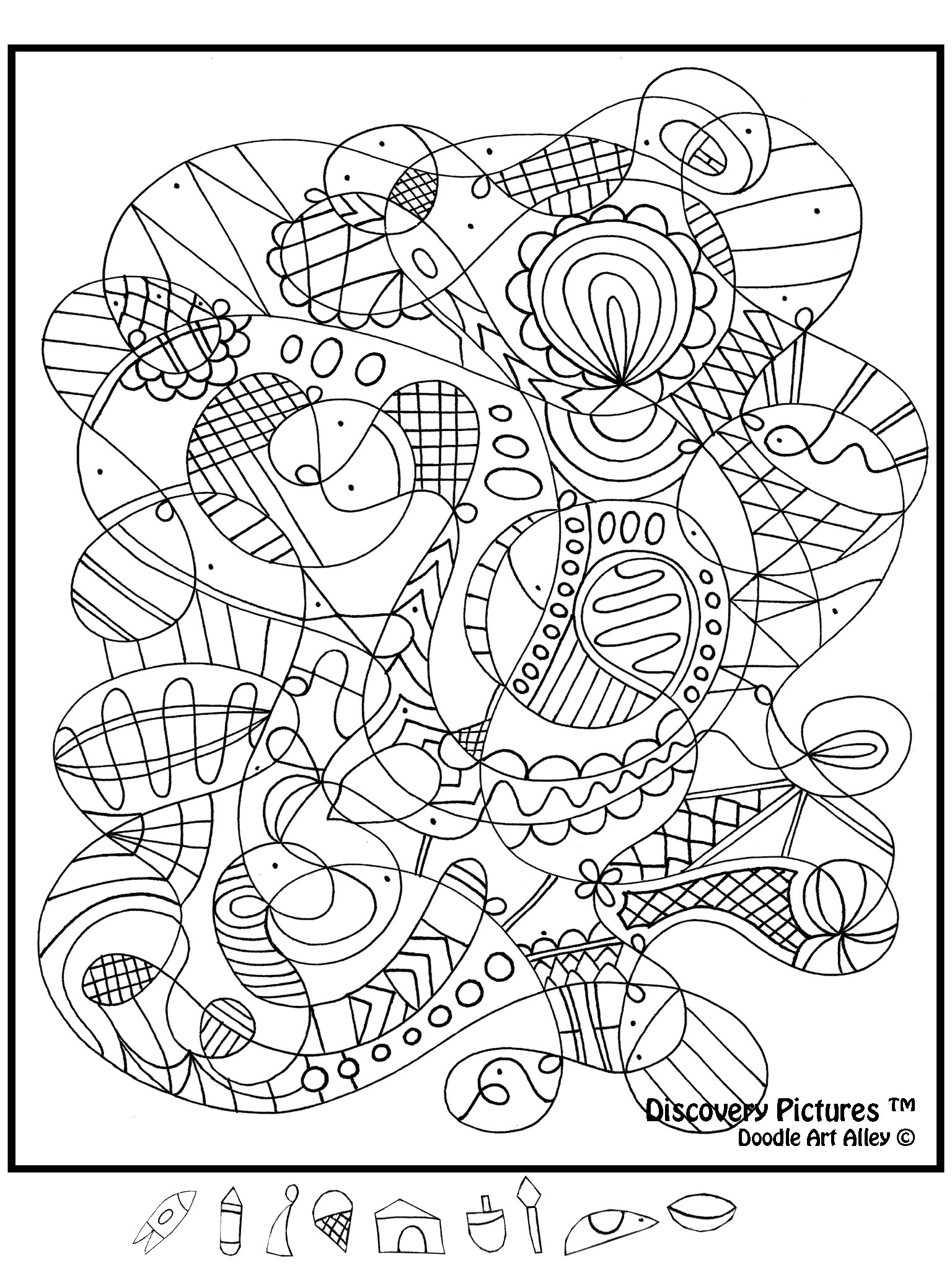 Expert Hidden Pictures - Classroom Doodles pertaining to Free Printable Hidden Pictures For Adults with Answers