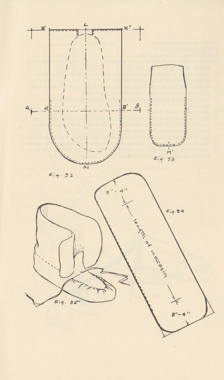Extra Moccasin Patterns with regard to Free Printable Patterns of Moccasins