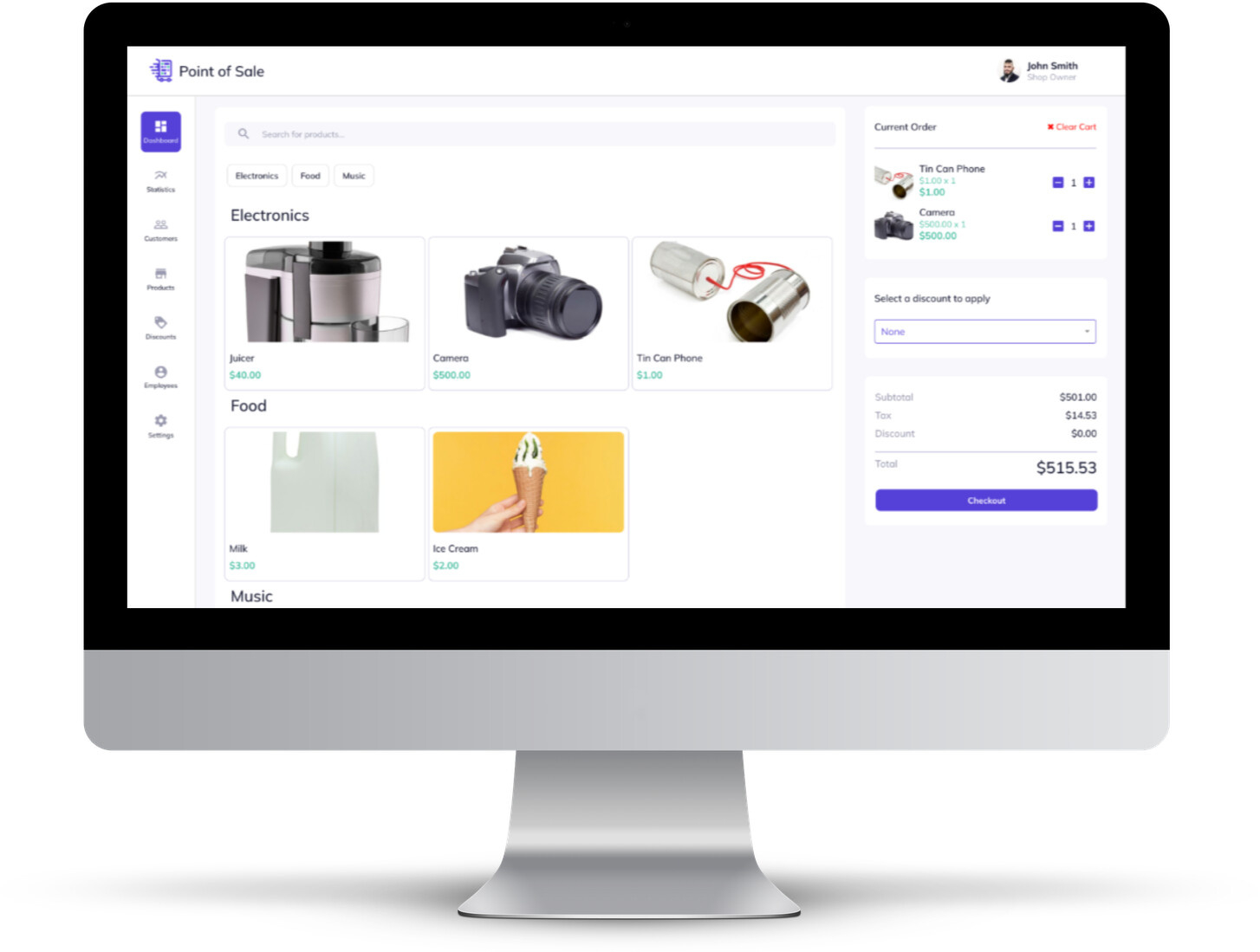 🔥 New Templar Design Template: Point Of Sale Pwa - Resources throughout Point Of Sale System Templates Free