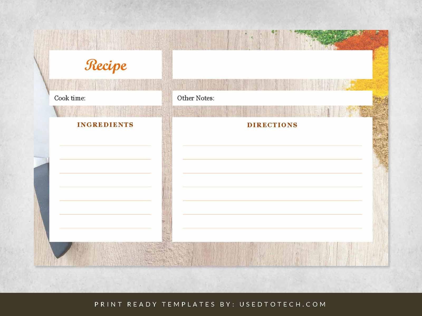 Fancy 4 X 6 Recipe Card Template For Word with regard to Free 4x6 Recipe Card Templates For Microsoft Word