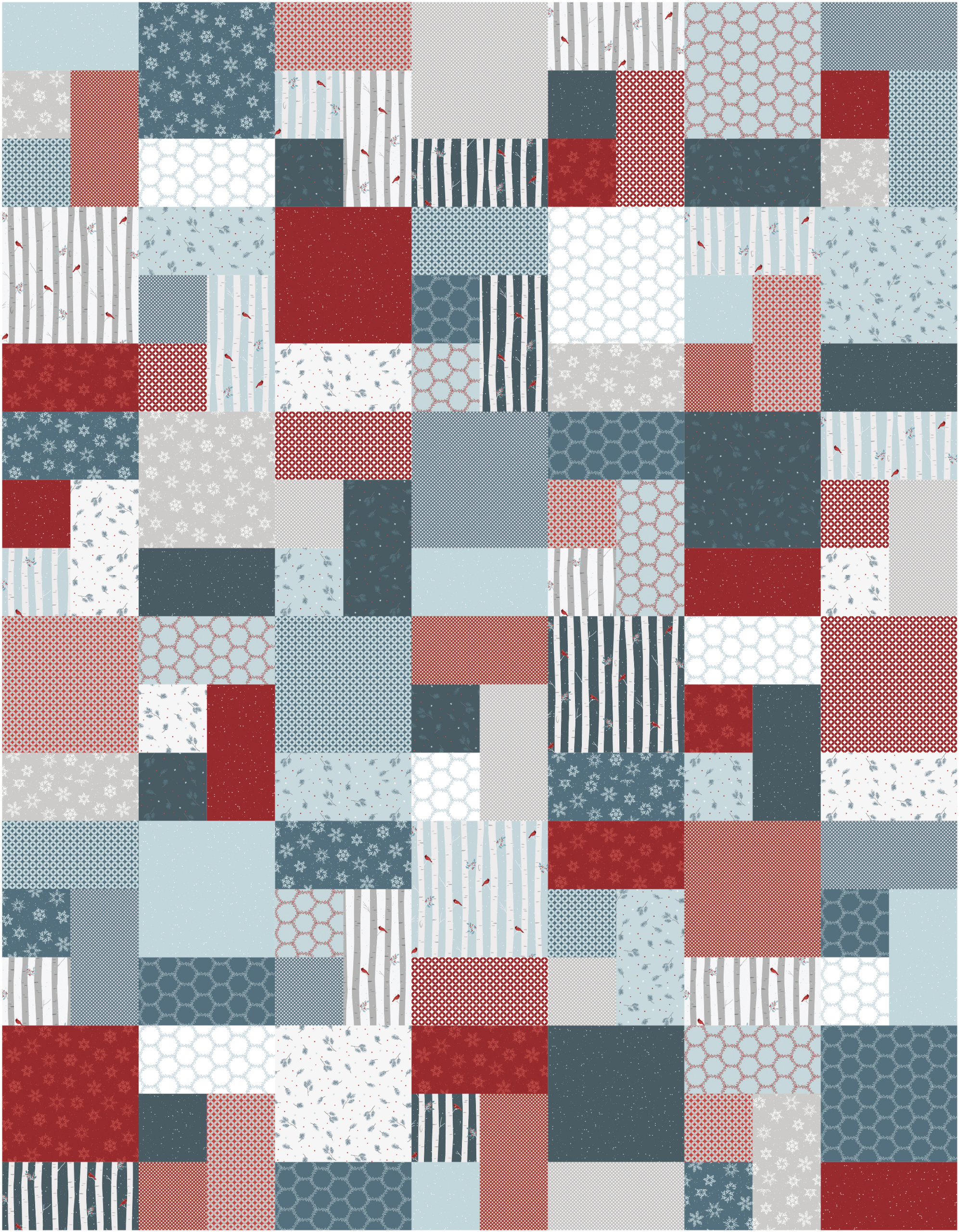 Fat Quarter Mixer {A Free, Quick, Easy And Beginner Friendly Quilt throughout Free Printable Fat Quarter Quilt Patterns
