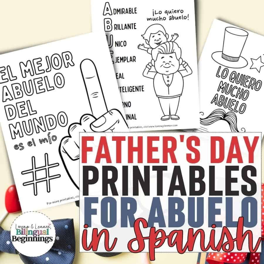 Father&amp;#039;S Day Coloring Pages For Abuelo In Spanish For Kids (Free regarding Free Printable Spanish Fathers Day Cards