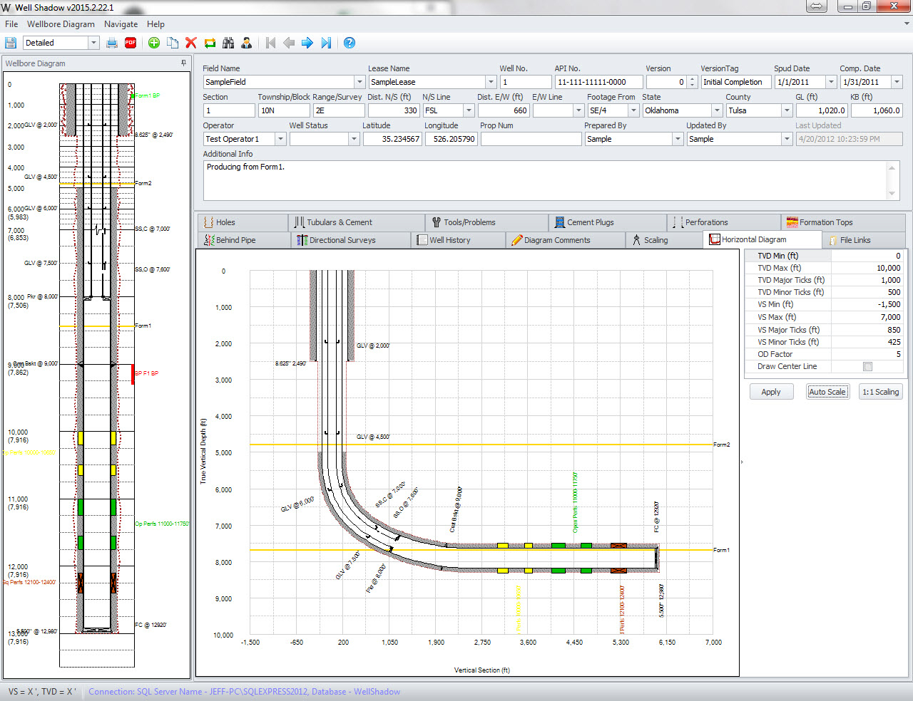 Features | Petrocode – Wellbore Diagram Software inside Free Wellbore Schematic Template