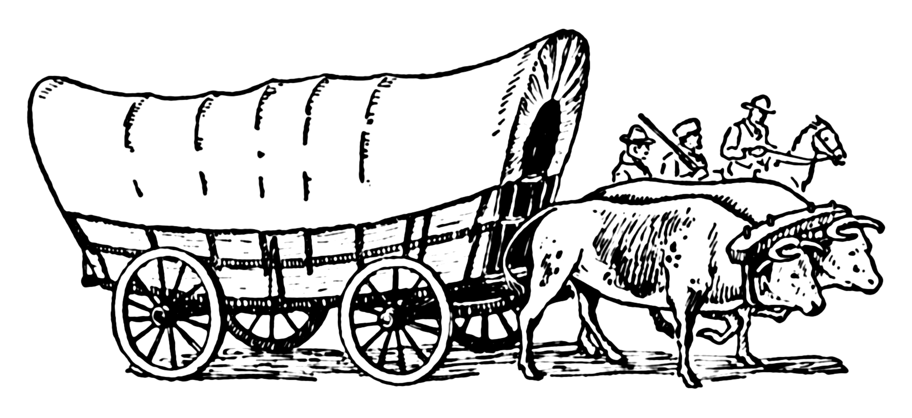 File:covered Wagon (Psf) - Wikimedia Commons throughout Covered Wagon Printable Free