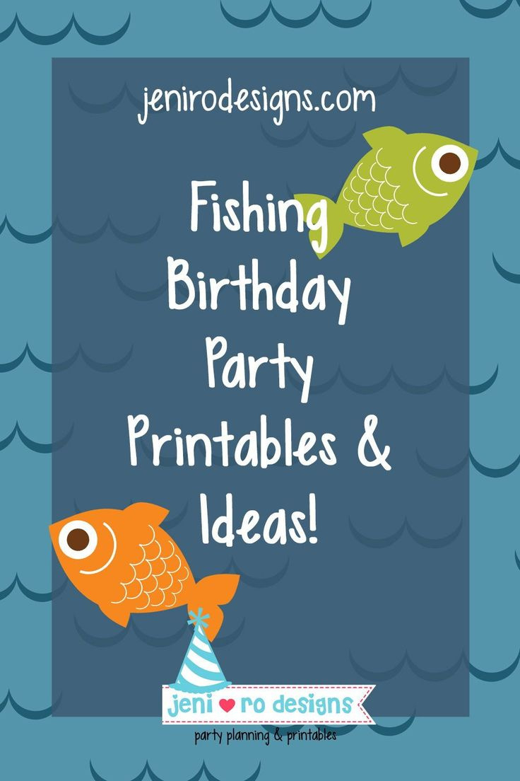 Fishing Birthday Party Ideas! within Free Printable Fishing Birthday Invitations