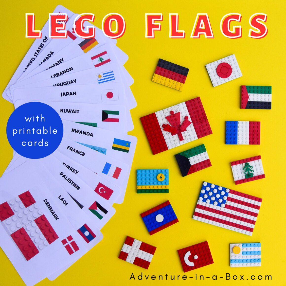 Flags Of The World Bingo: Printable Game For Kids within Flag Bingo Free Printable