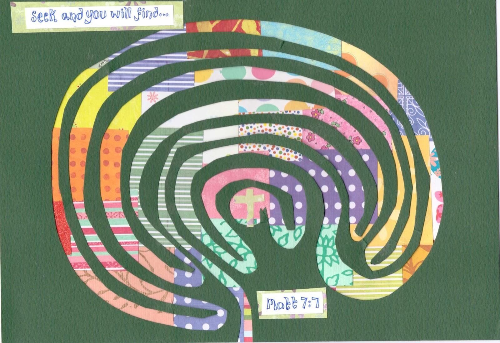 Flame: Creative Children&amp;#039;S Ministry: A More Colourful Finger for Free Finger Labyrinth Printable
