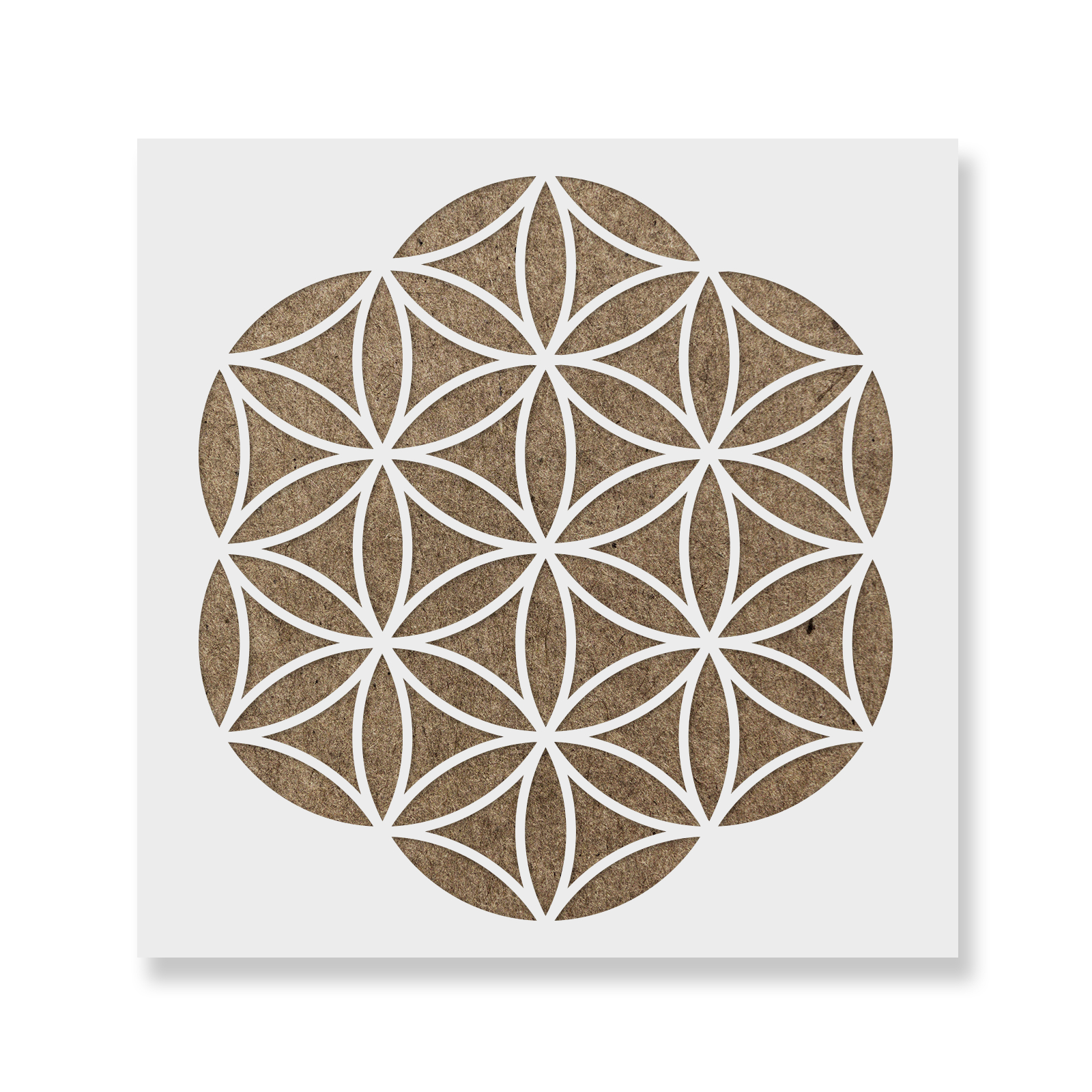 Flower Of Life Stencil - Reusable Sacred Geometry Stencil Template with Flower of Life Stencil Printable