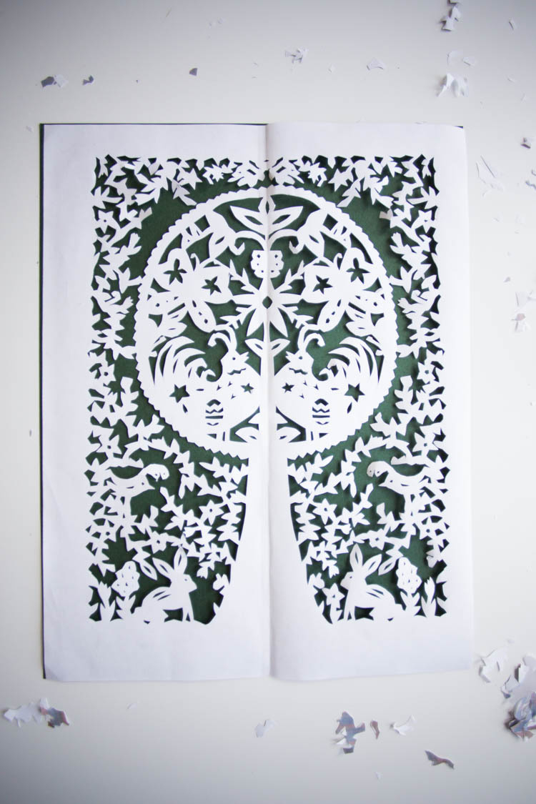 Folk Art Paper Cut Diy-1 - Live Free Creative Co inside Free Printable Paper Cutting Patterns