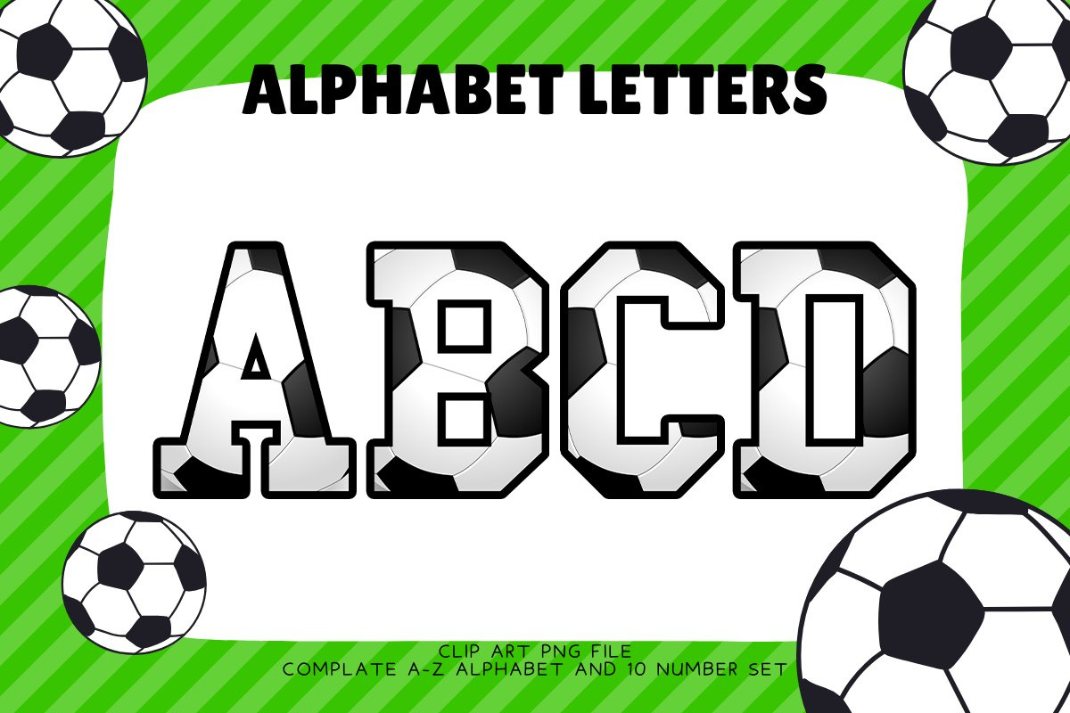Football Alphabet Soccer Varsity Sport Letters Sublimation intended for Free Printable Football Letters