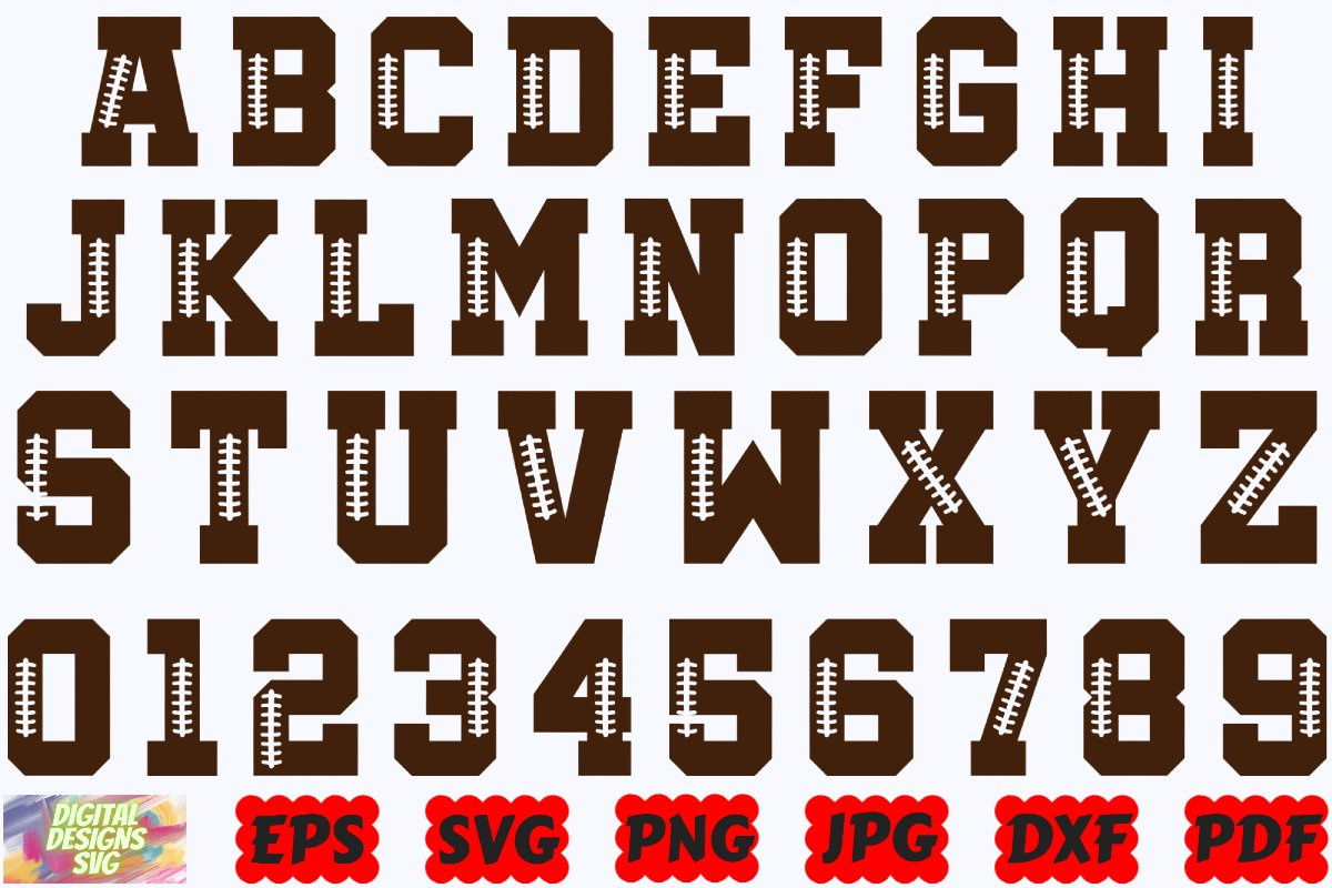Football Font Svg | Football Alphabet Svg | Football Letters with regard to Free Printable Football Letters