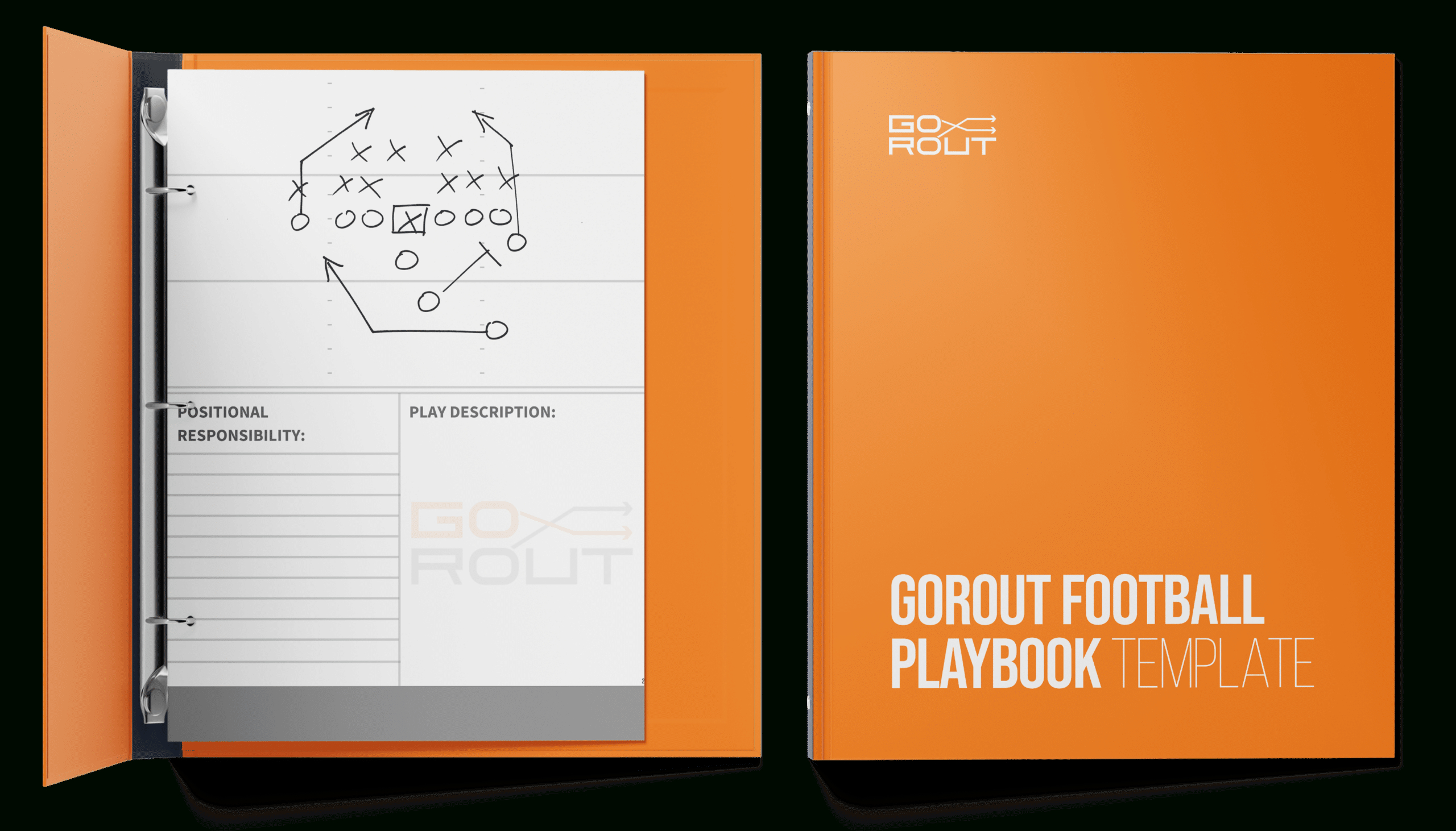 Football Playbook Template (Free) - Gorout throughout Free Football Playbook Template