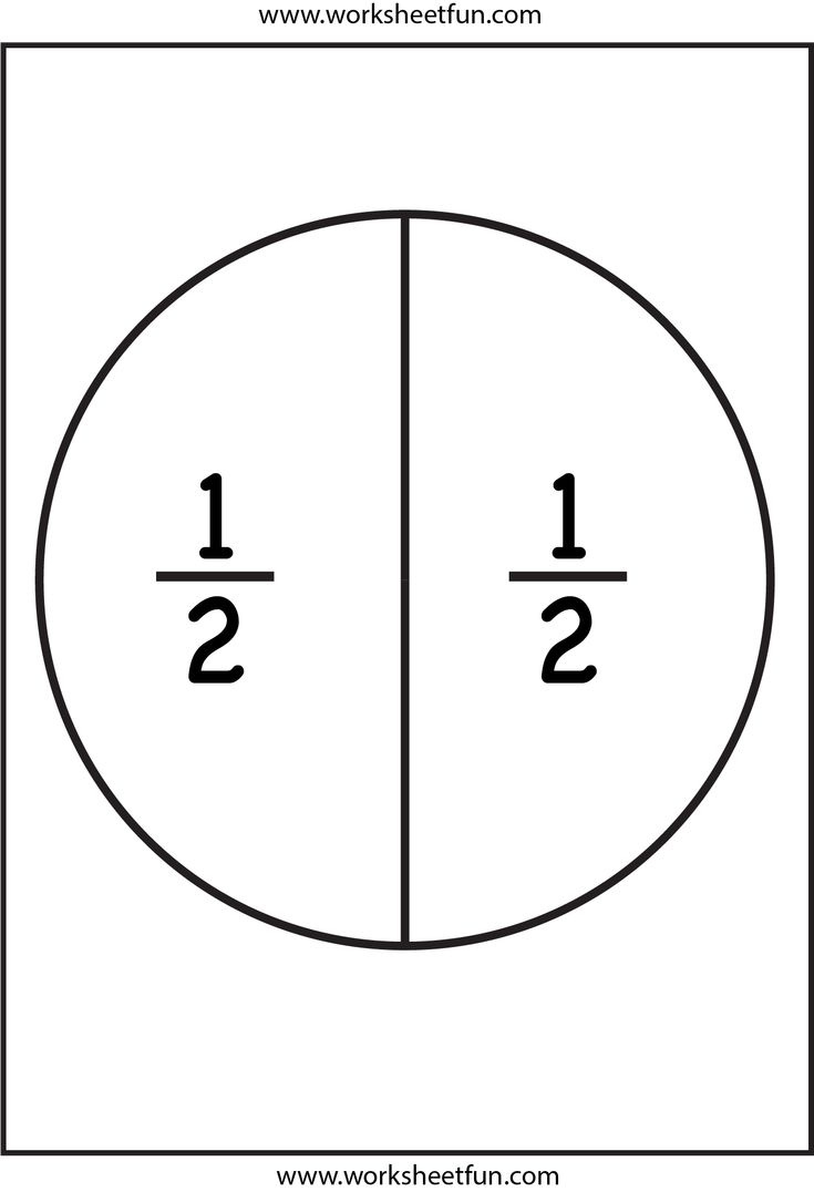 Fraction Circles Template – Printable Fraction Circles – 11 throughout Free Printable Blank Fraction Circles