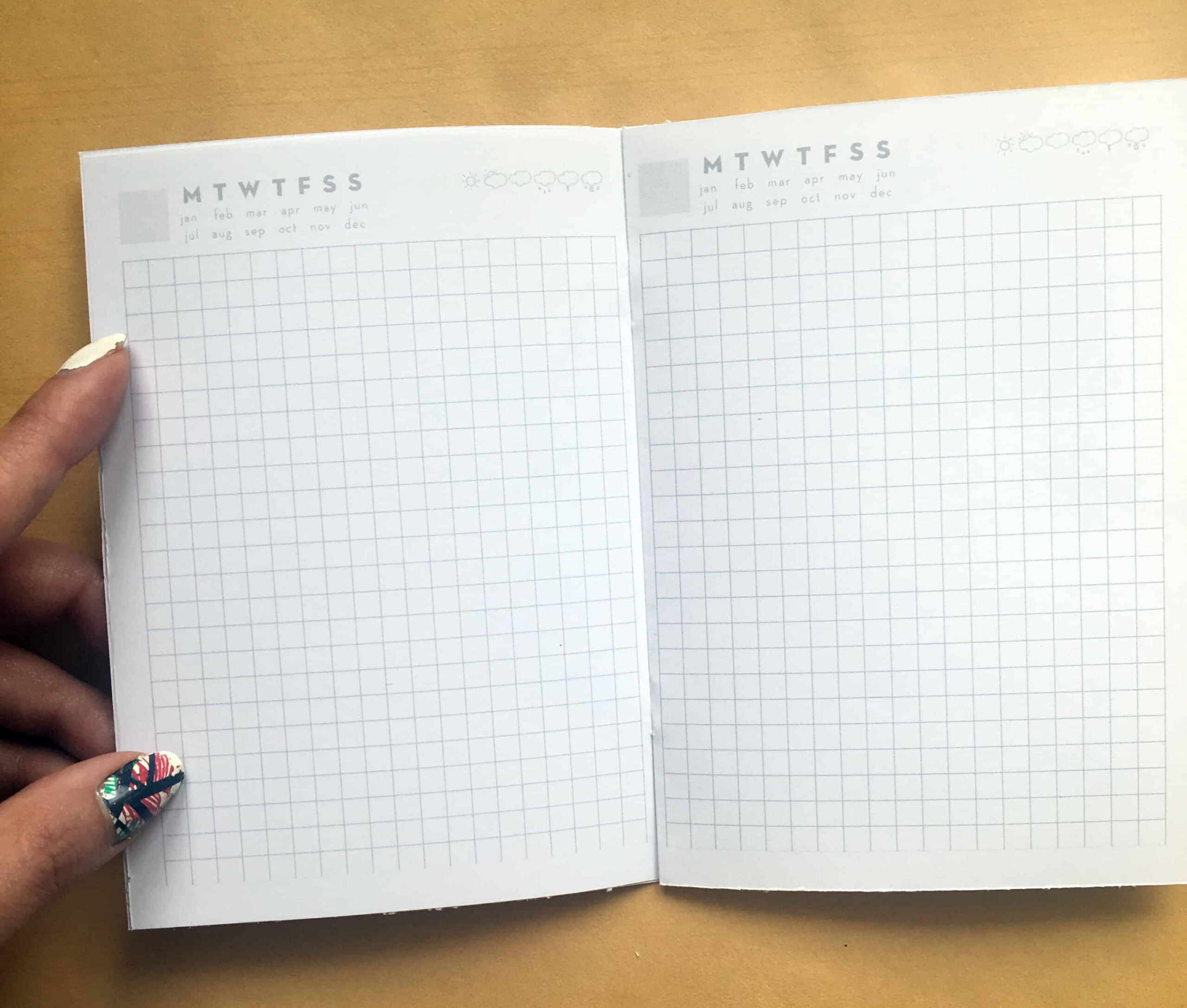 Free A6 Traveler&amp;#039;S Notebook Printable Inserts - Undated Daily with regard to Free Printable Travelers Notebook Inserts