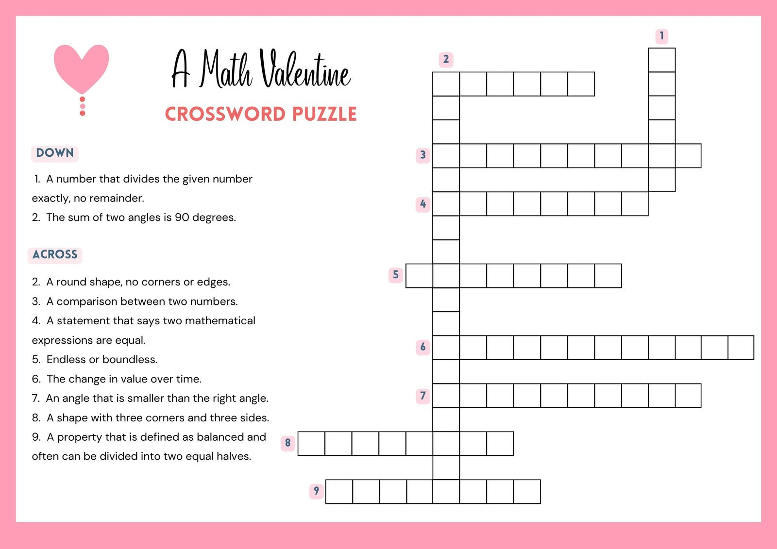 Free And Customizable Crossword Puzzle Templates | Canva with regard to Create Your Own Free Printable Crossword Puzzles