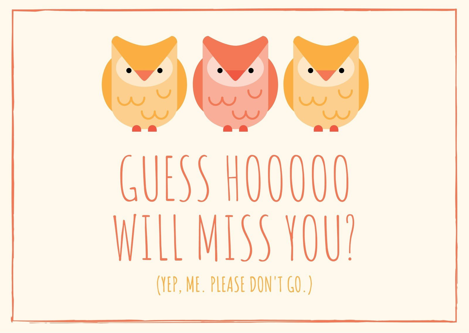 Free And Customizable Farewell Templates intended for Free Printable Farewell Cards