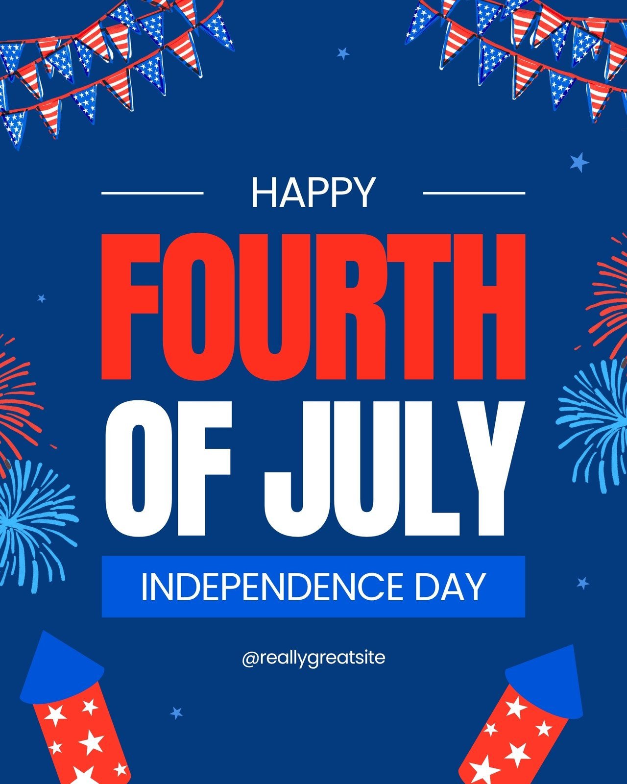 Free And Customizable Fourth Of July Templates regarding Free Printable July 4 Invitations