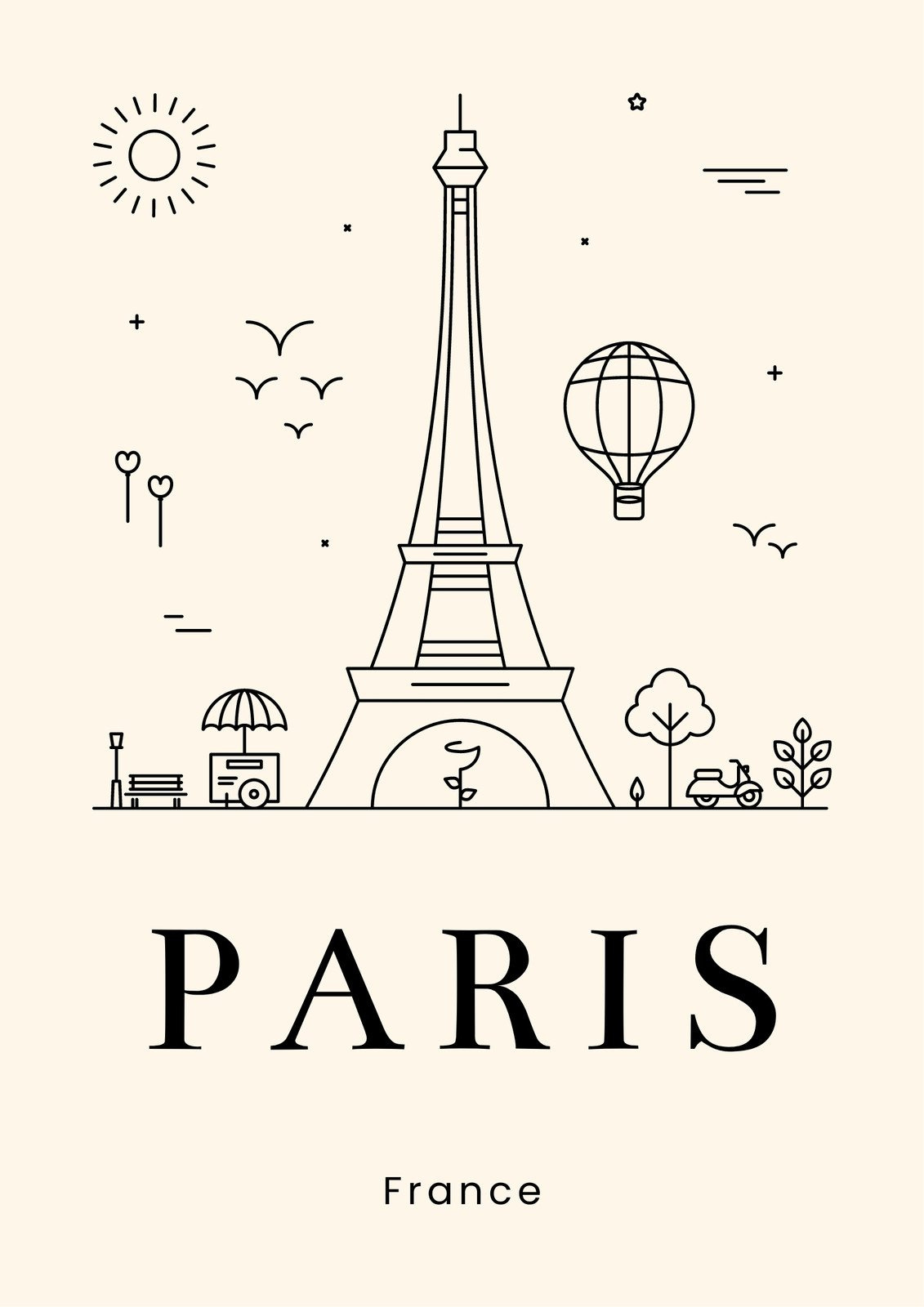 Free And Customizable Paris Templates regarding Paris Free Printable Stencils