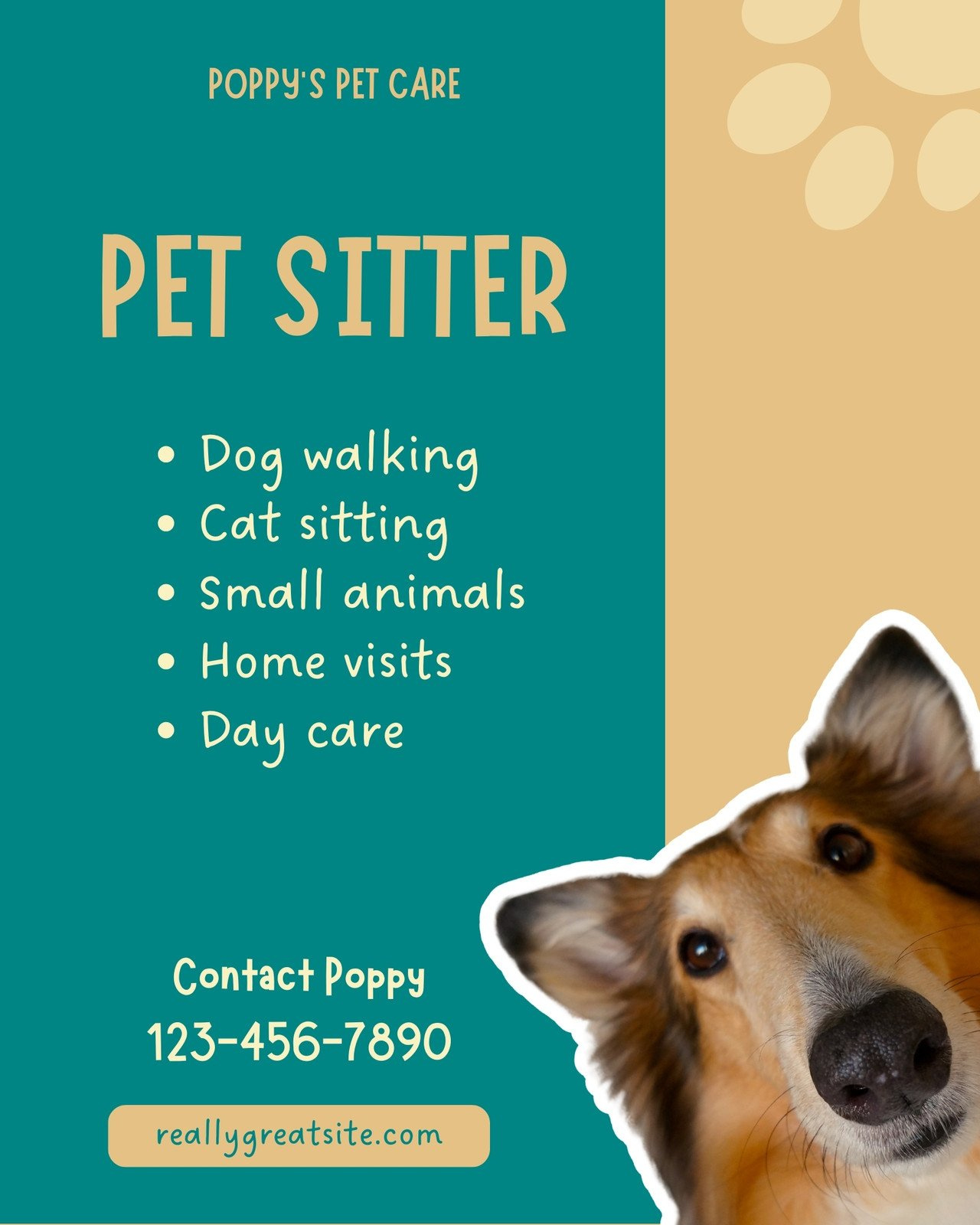 Free And Customizable Pet Sitting Templates within Free Pet Sitting Templates