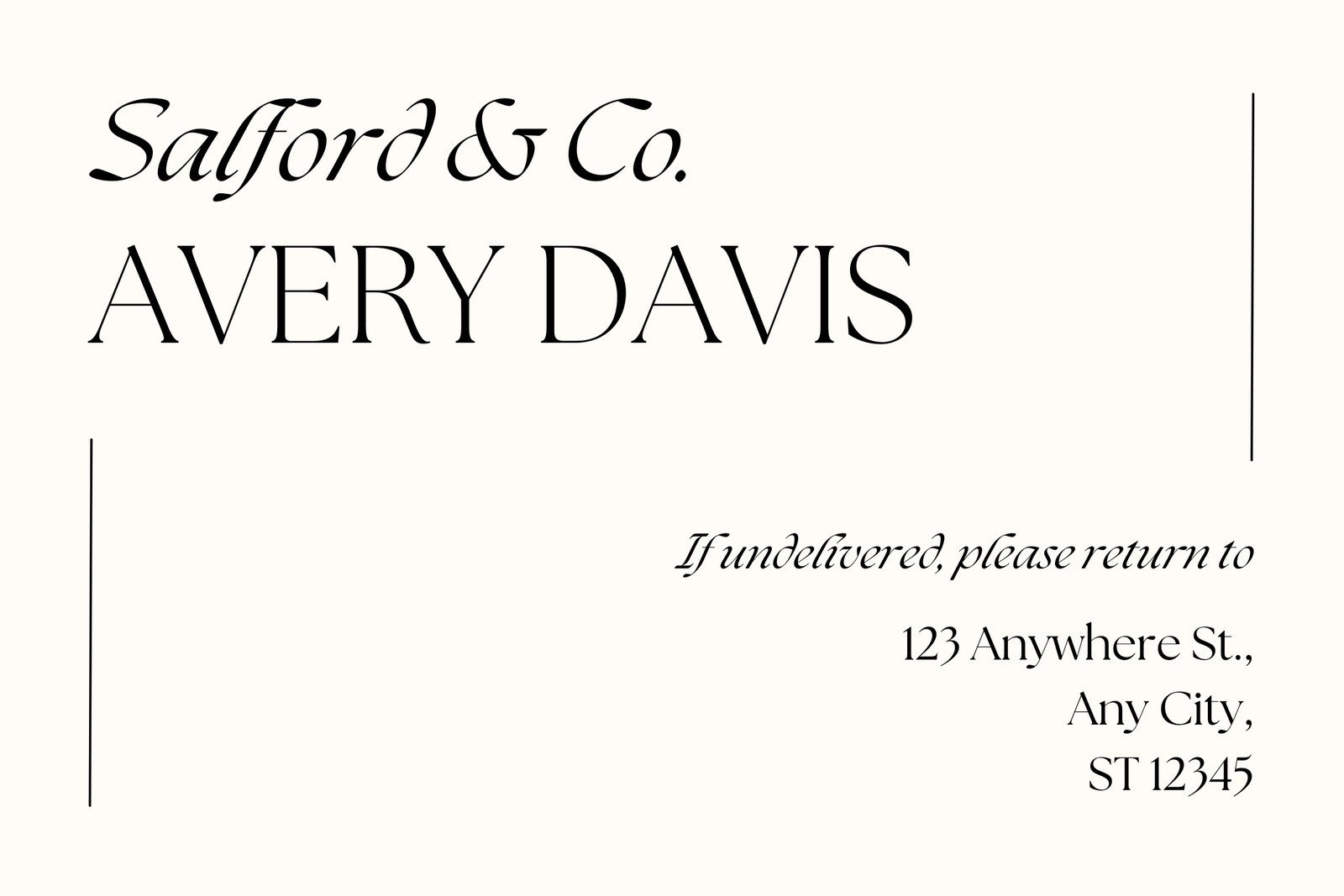 Free And Printable Custom Address Label Templates | Canva throughout Free Printable Return Address Label Templates