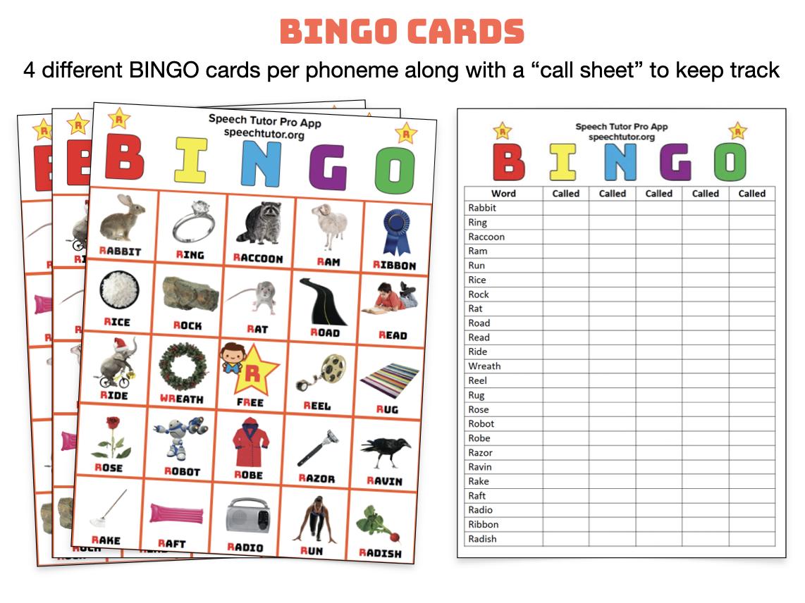 Free Articulation Printable Images &amp;amp; Worksheets — Speech Tutor in Free Articulation Printables