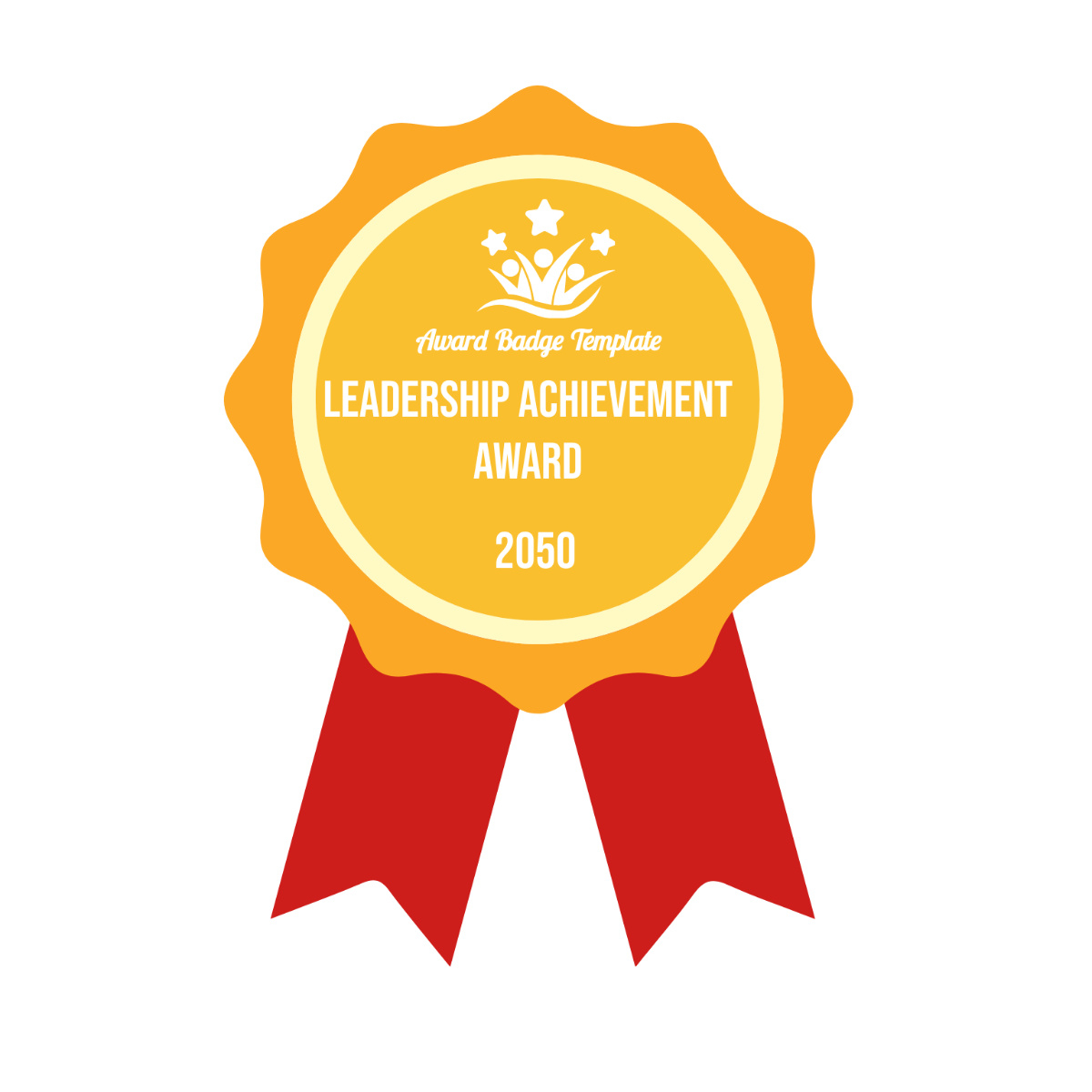 Free Award Badge Template To Edit Online throughout Free Badge Template Word