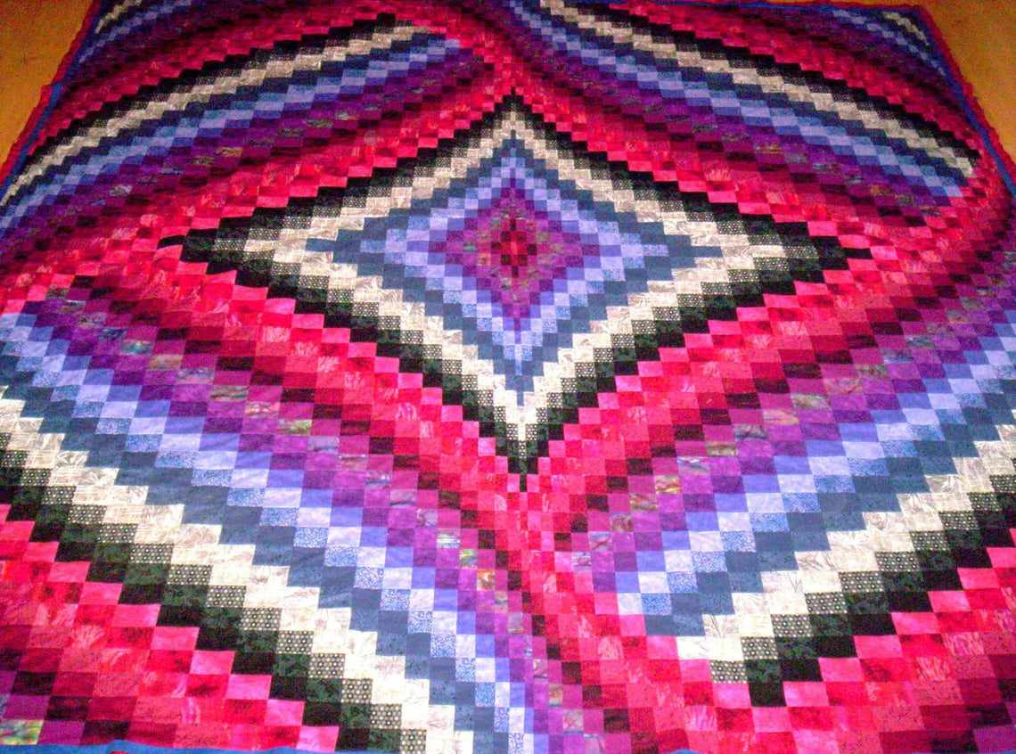 Free Bargello Quilt Patterns Beginner - Sewing Pattern Library within Free Printable Bargello Patterns