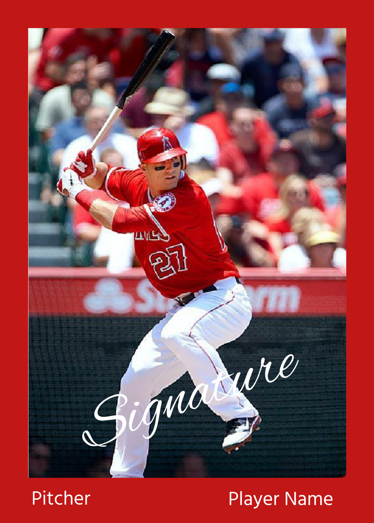 Free Baseball Card Templates To Edit Online intended for Free Printable Baseball Cards