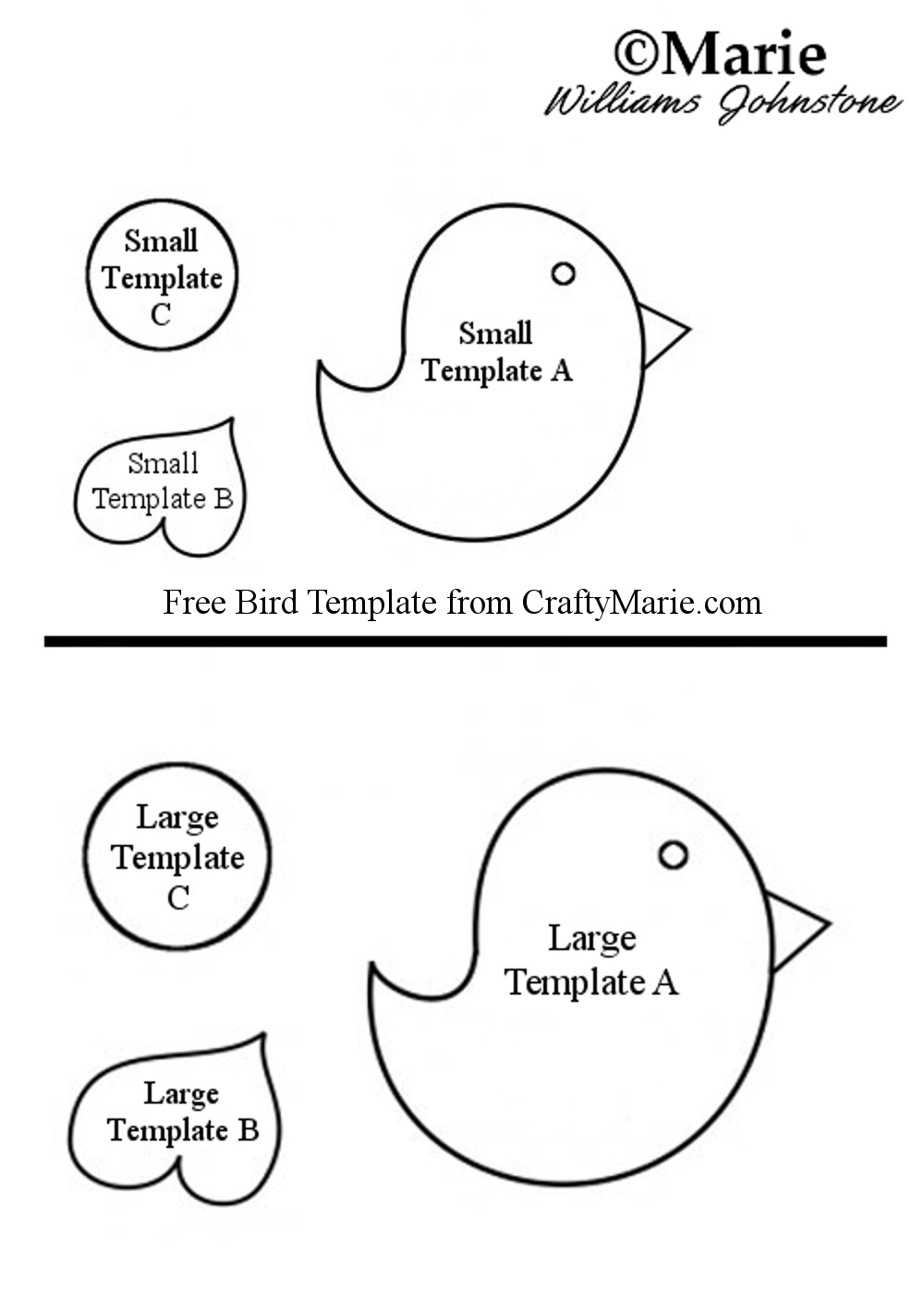 Free Bird Template For Sewing And Crafts with regard to Free Bird Printable Stencil