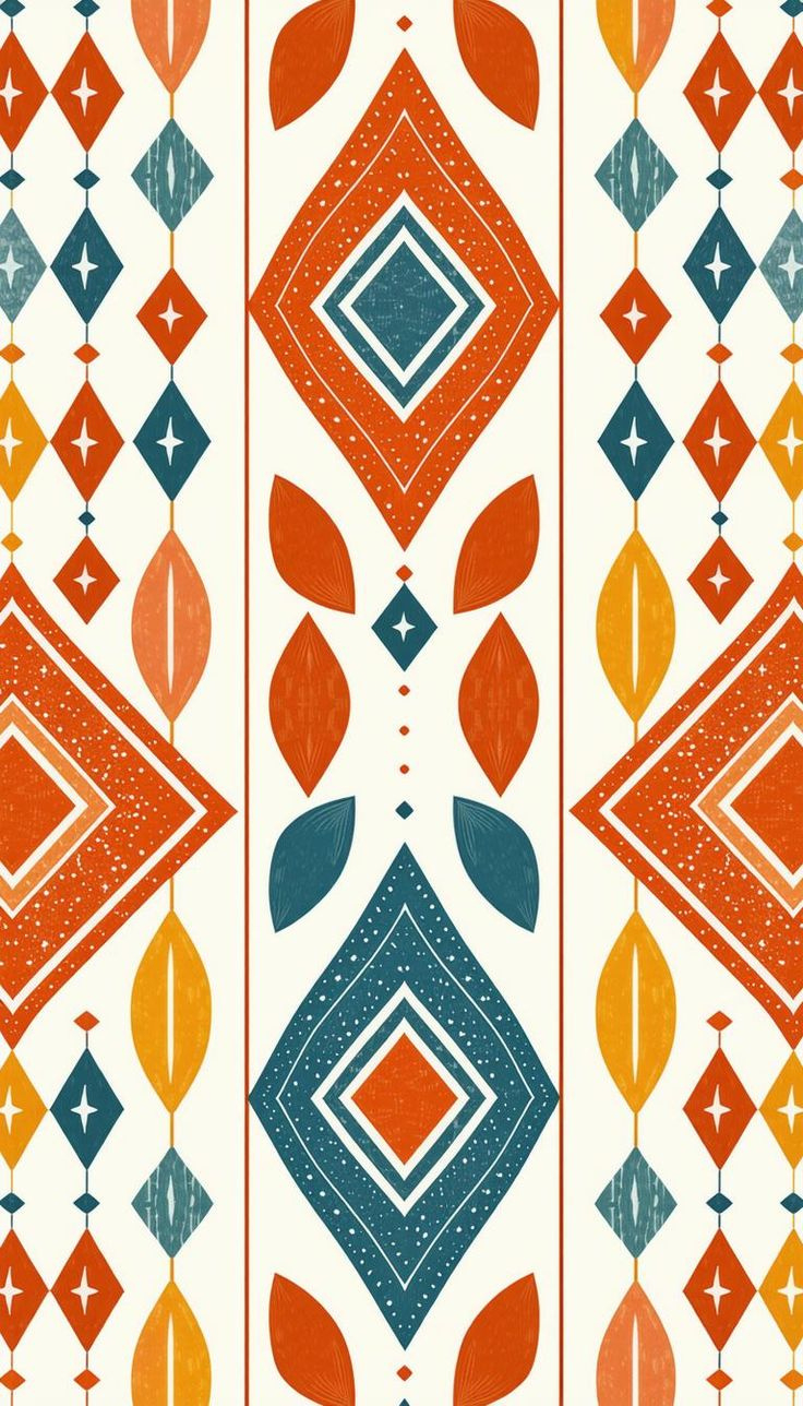 Free Boho Pattern: Printable Tribal Art Design intended for Free Printable Tribal Patterns