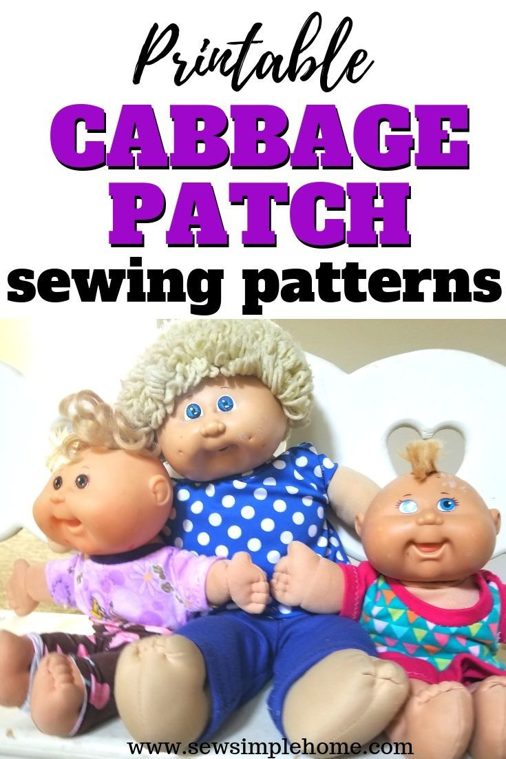 Free Cabbage Patch Doll Clothing Patterns throughout Free Printable Cabbage Patch Doll Clothes Patterns
