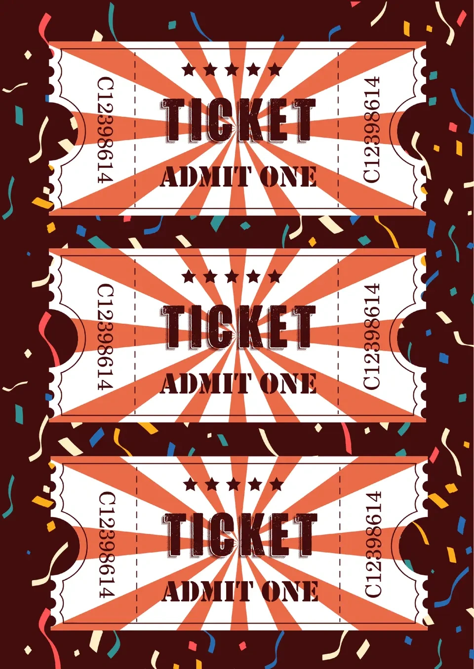 Free Carnival Ticket Template For Google Docs within Free Carnival Ticket Template Printable