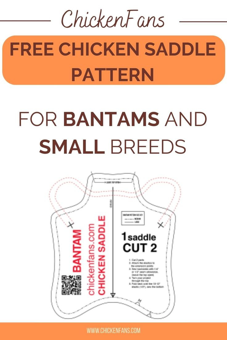 Free Chicken Saddle Pattern For Bantams And Small Chickens intended for Free Printable Chicken Saddle Pattern