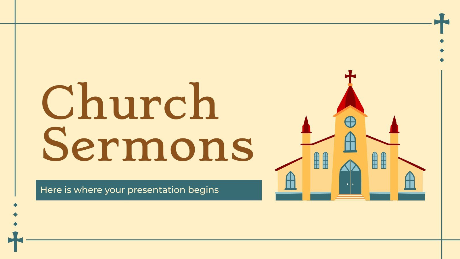 Free Church-Related Google Slides And Ppt Templates inside Free Powerpoint Templates For Church Presentation