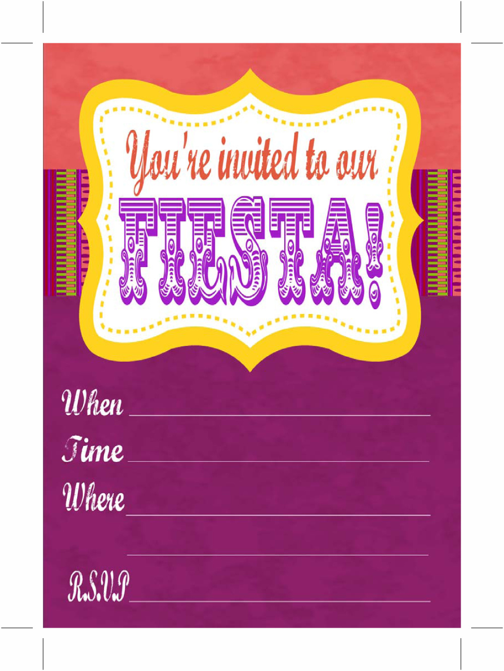 Free Cinco De Mayo Party Printables From 9 To 5 Mom | Catch My Party pertaining to Cinco De Mayo Free Printable Invitations