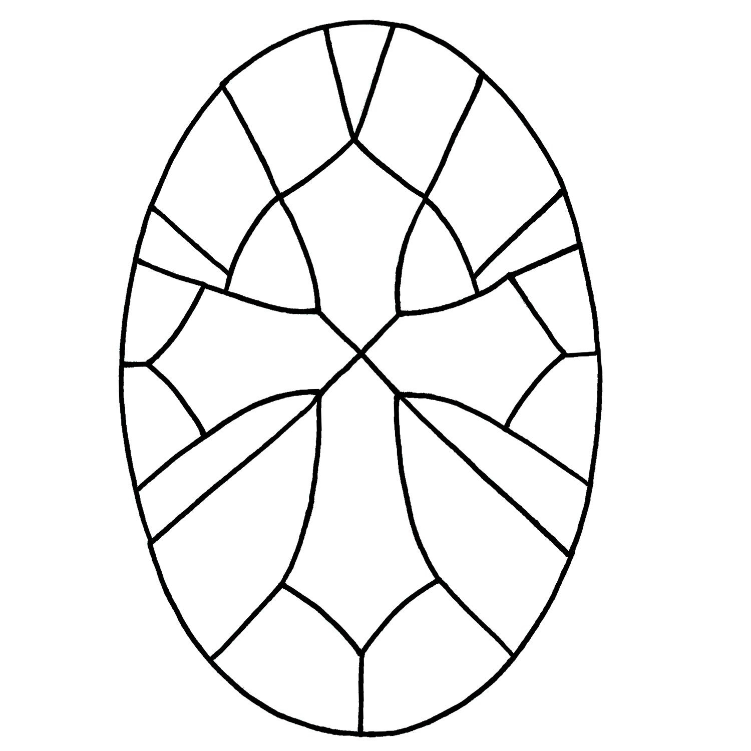 Free Cross Bevel Panel Pattern | Window Delphi Glass intended for Free Printable Stained Glass Cross Patterns