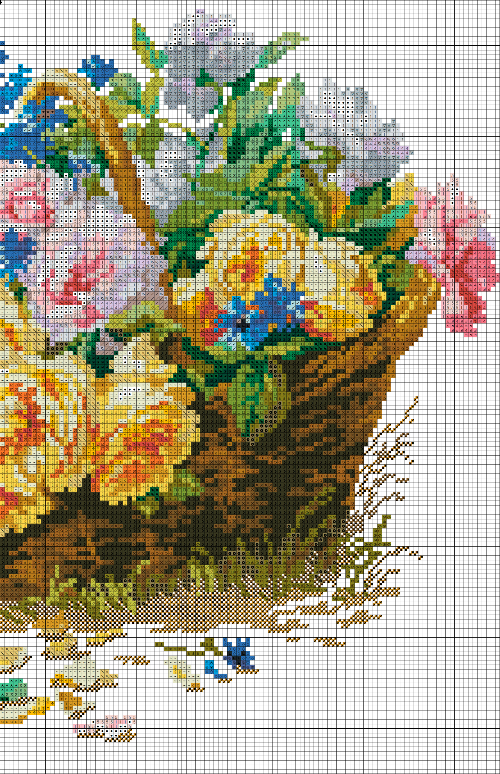 Free Cross Stitch Pattern Roses And Cornflowers | Diy 100 Ideas throughout Cross Stitch Patterns Free Printable Flowers
