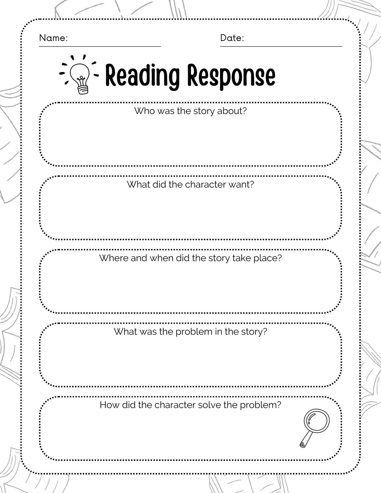 Free Custom And Printable Reading Worksheet Templates | Canva regarding Free Printable Reading Assessments For Elementary