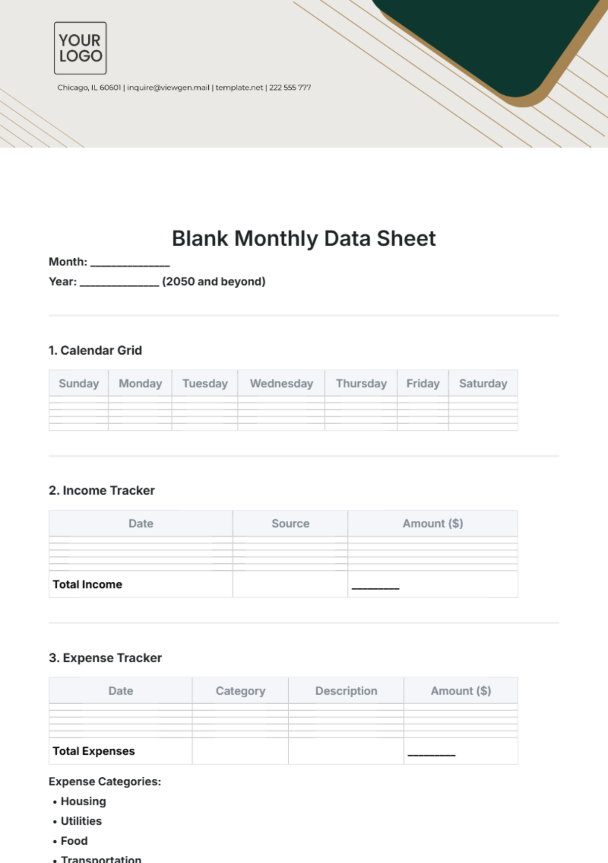 Free Data Sheet Templates To Edit Online &amp;amp; Print intended for Free Datasheet Template