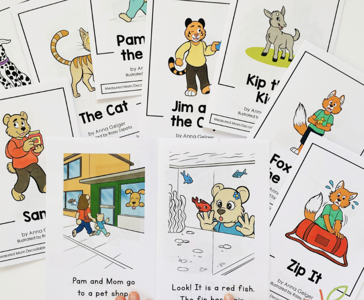 Free Decodable Books - The Measured Mom intended for Free Printable Level G Books