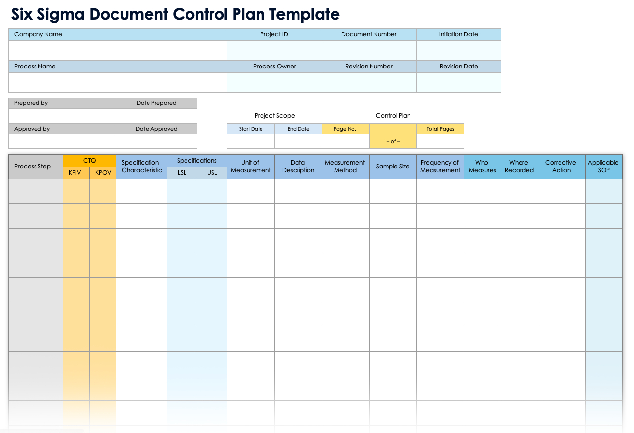 Free Document Control Templates: Plans, Registers &amp;amp; Logs pertaining to Document Register Template Free