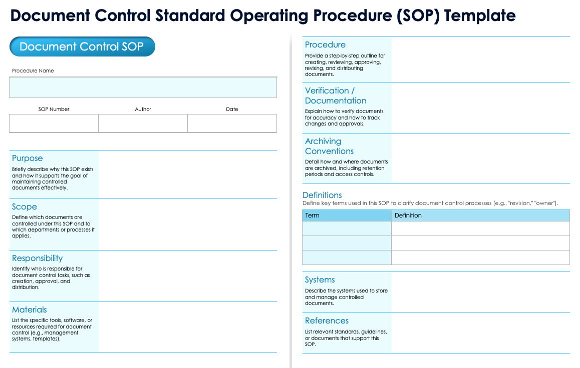 Free Document Control Templates: Plans, Registers &amp;amp; Logs with Document Register Template Free