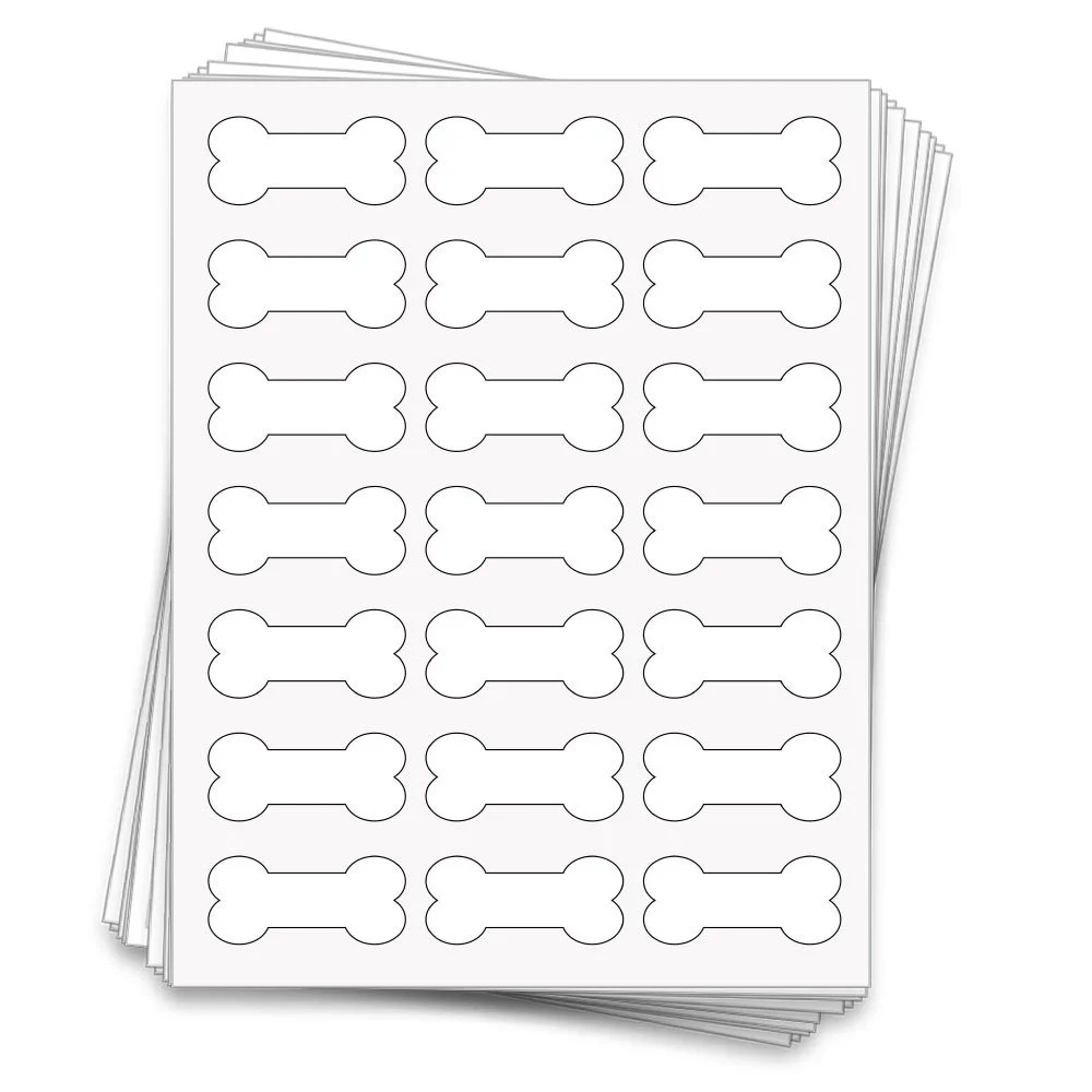 Free Dog Bone Label Templates For Word, Canva, Adobe -- Learn To with regard to Free Printable Dog Bone Stencil